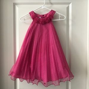 Pink Polka Dot Dress